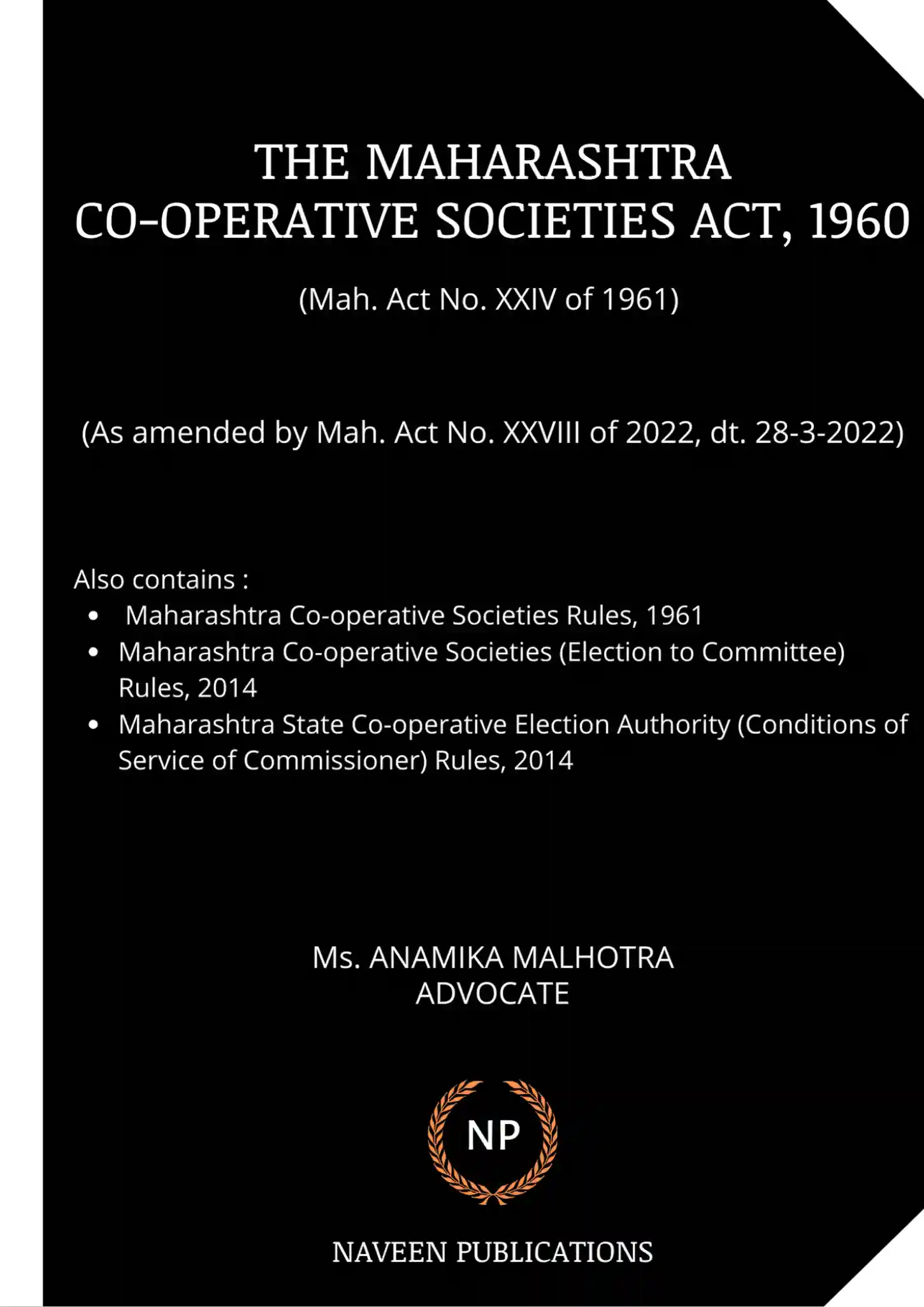The Maharashtra Co-Operative Societies Act, 1960